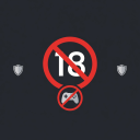 18 Plus Age Limit Icon